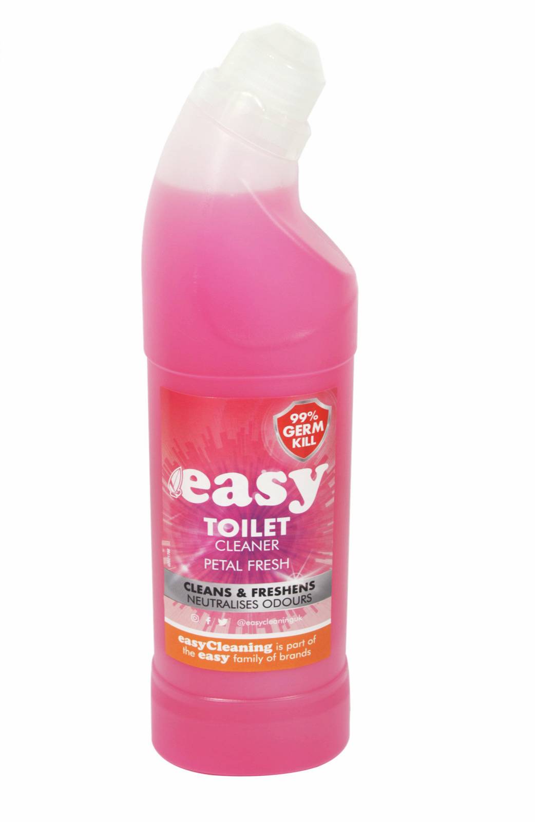 EASY TOILET LIQ CLEANER PETAL FRESH 750ML