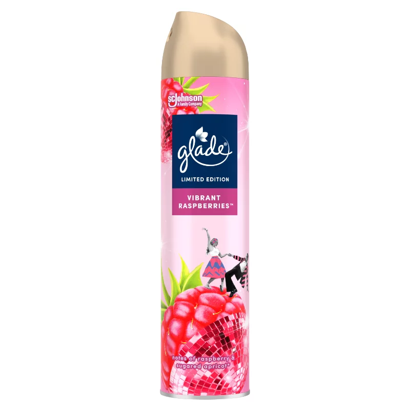 GLADE A/F VIBRANT RASPBERRIES 300ML