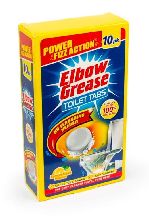 Elbow Grease lemon Blast Toilet Tablet