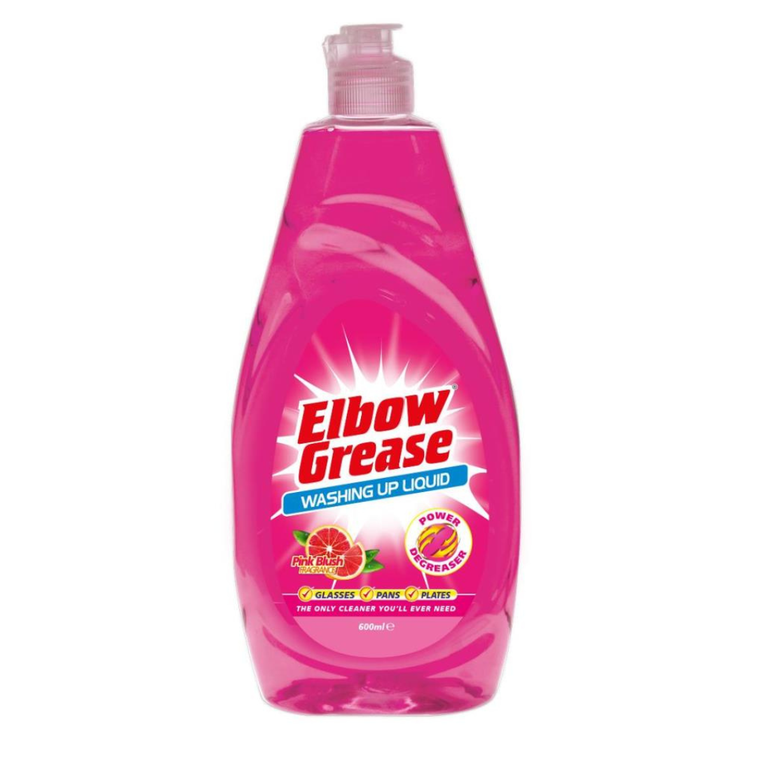 ELBOW GREASE WASH LIQUID PINK 600ML