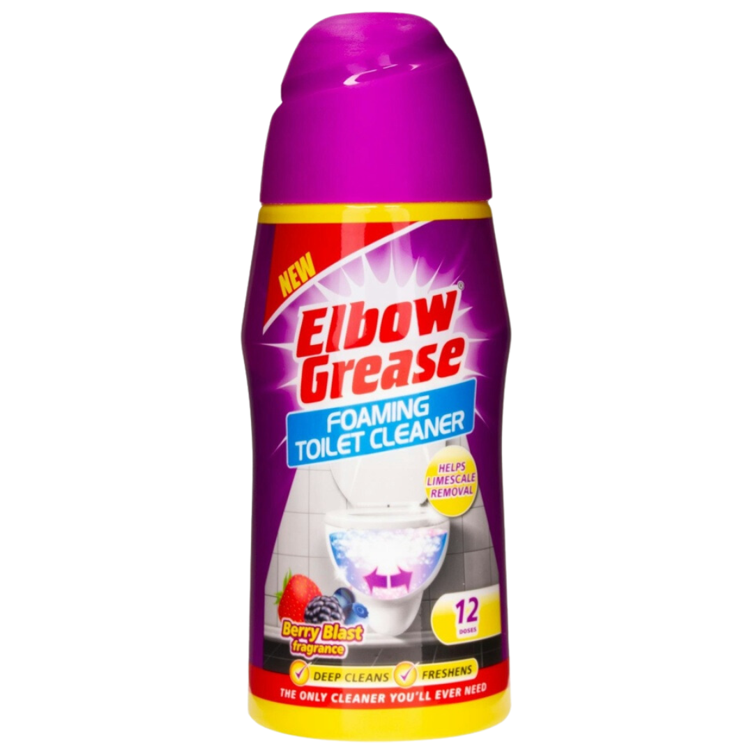 ELBOW GREASE FOAMING TOILET CLEANER BERRY BLAST 500G
