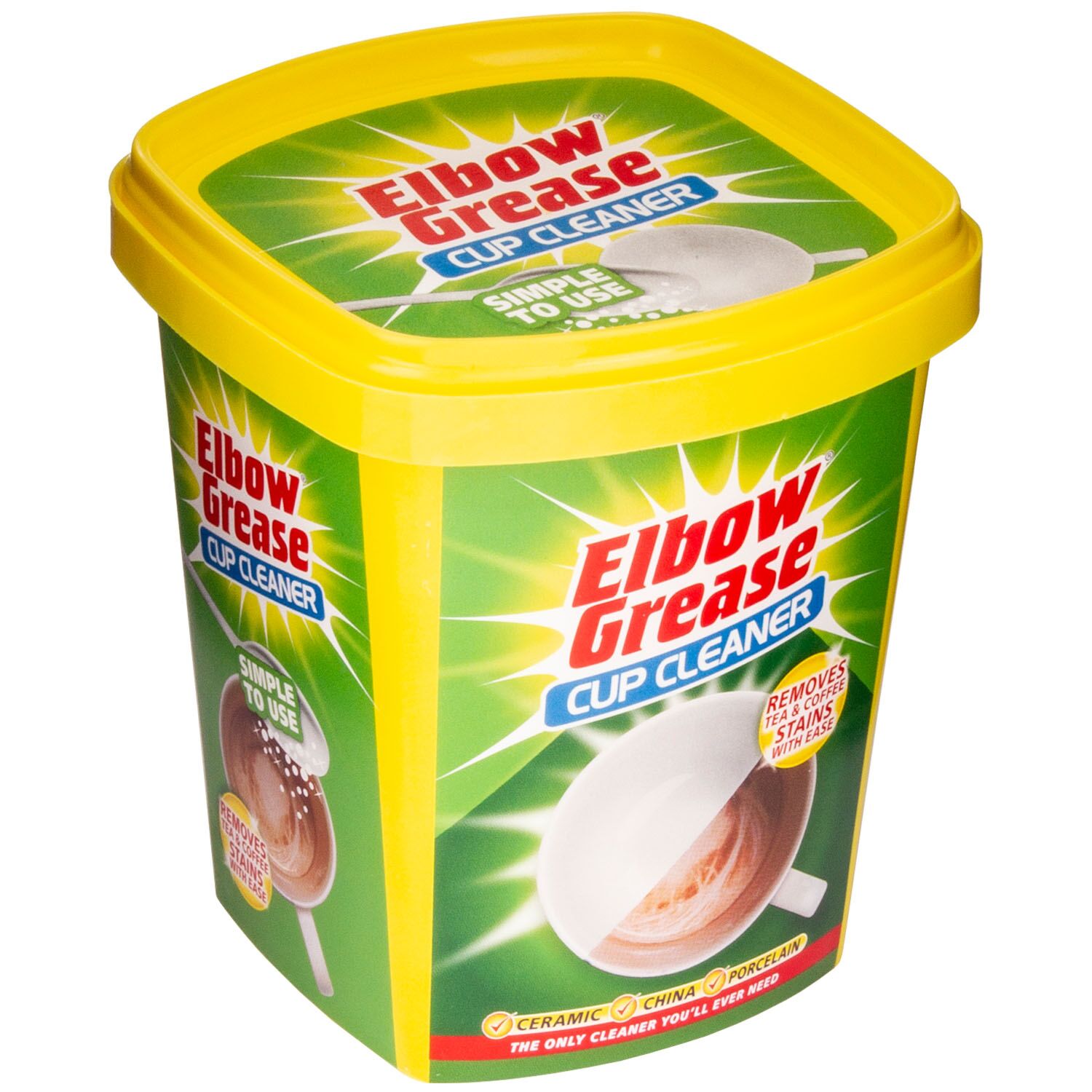 elbow grease cup cleaner