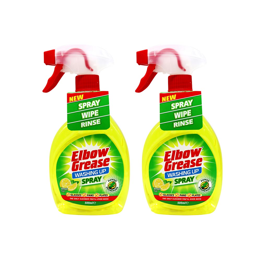 ELBOW GREASE WASH UP TRIGGER LEMON 500ML 255989