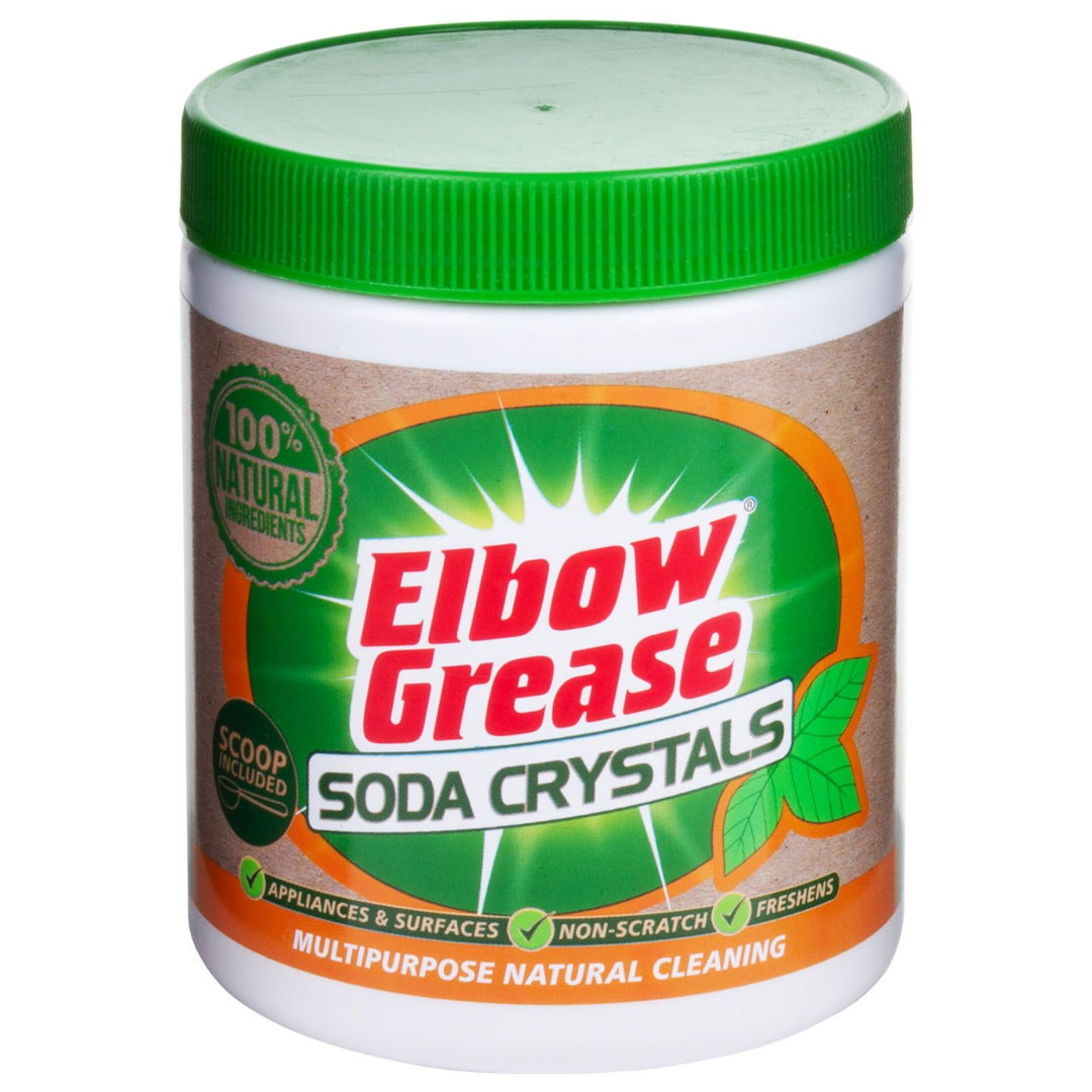 elbow grease soda crystals