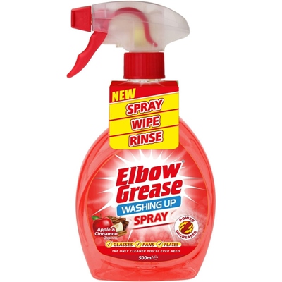 Elbow grease washing up spray apple and cinemon
