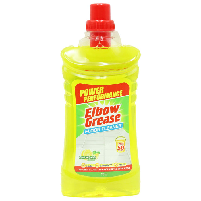 Elbow Grease Lemon Fresh All Purpose Floor Cleaner Concentrate 1L