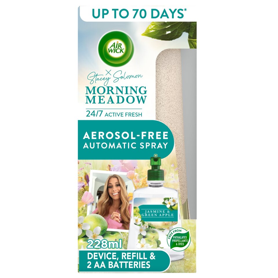 Air wick morning meadow aerosol free unit