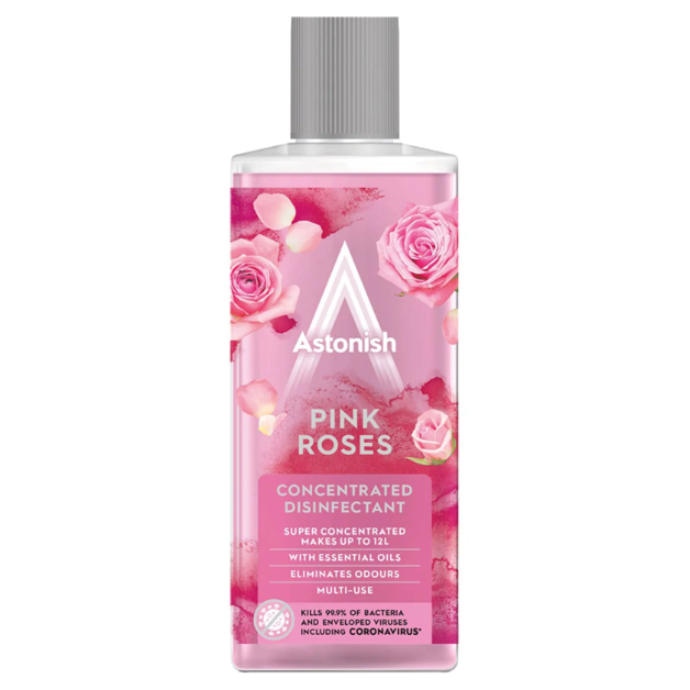 Astonish pink roses disinfectant con