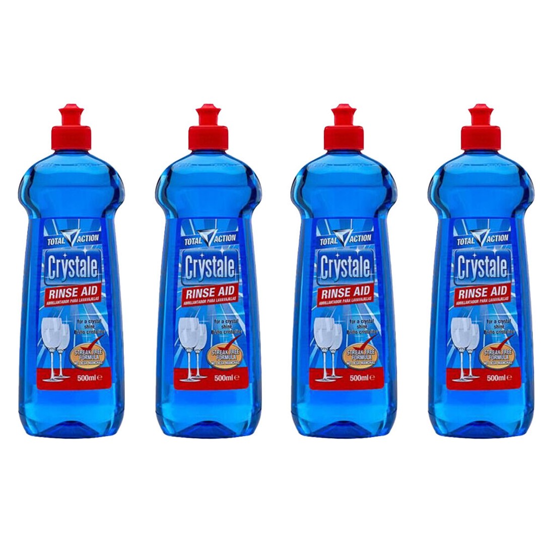CRYSTALE DISHWASHER RINSE AID BLUE 500ML