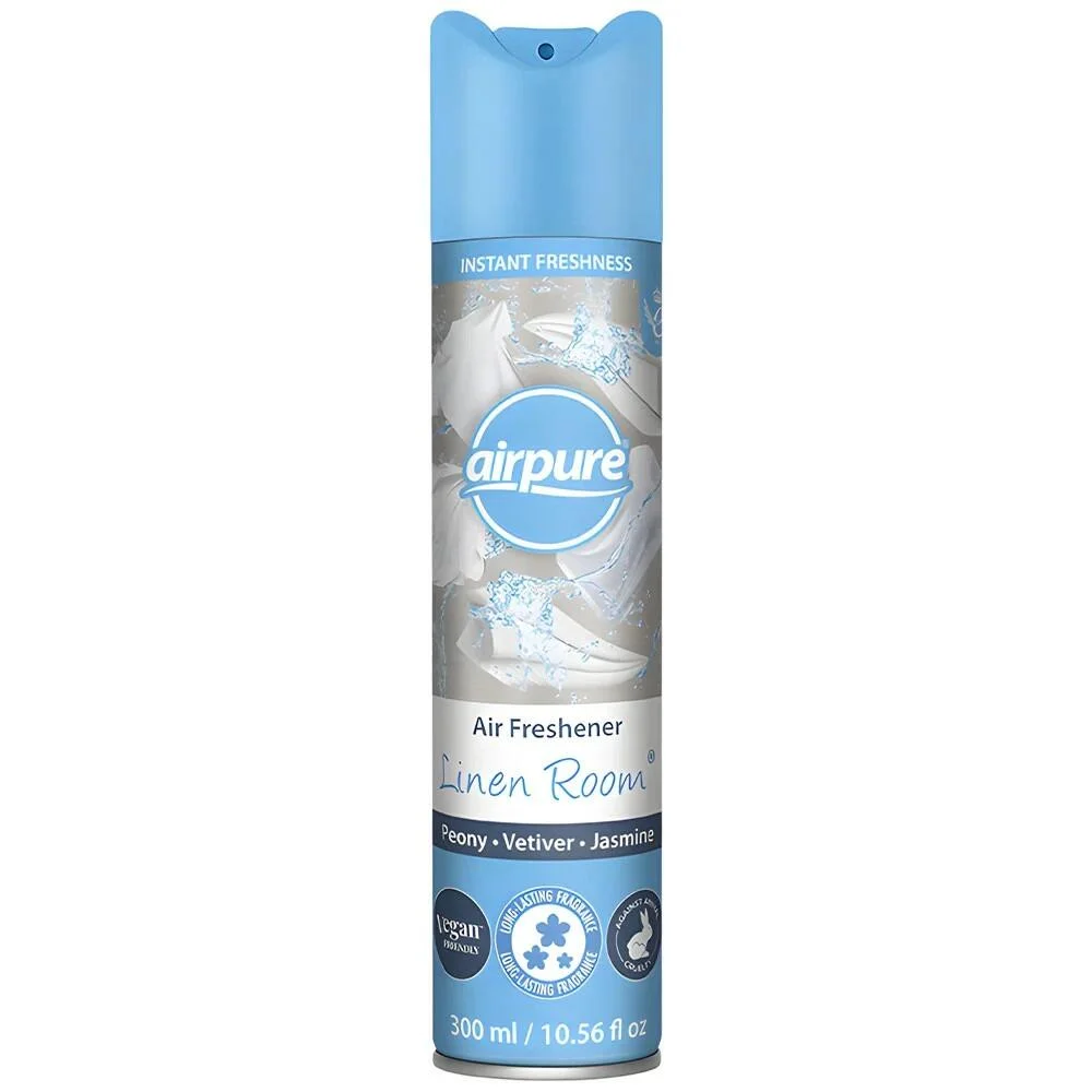 AIRPURE AIR FRESHENER 300ML LINEN ROOM