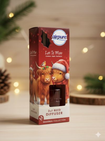airpure let it moo reed defuser