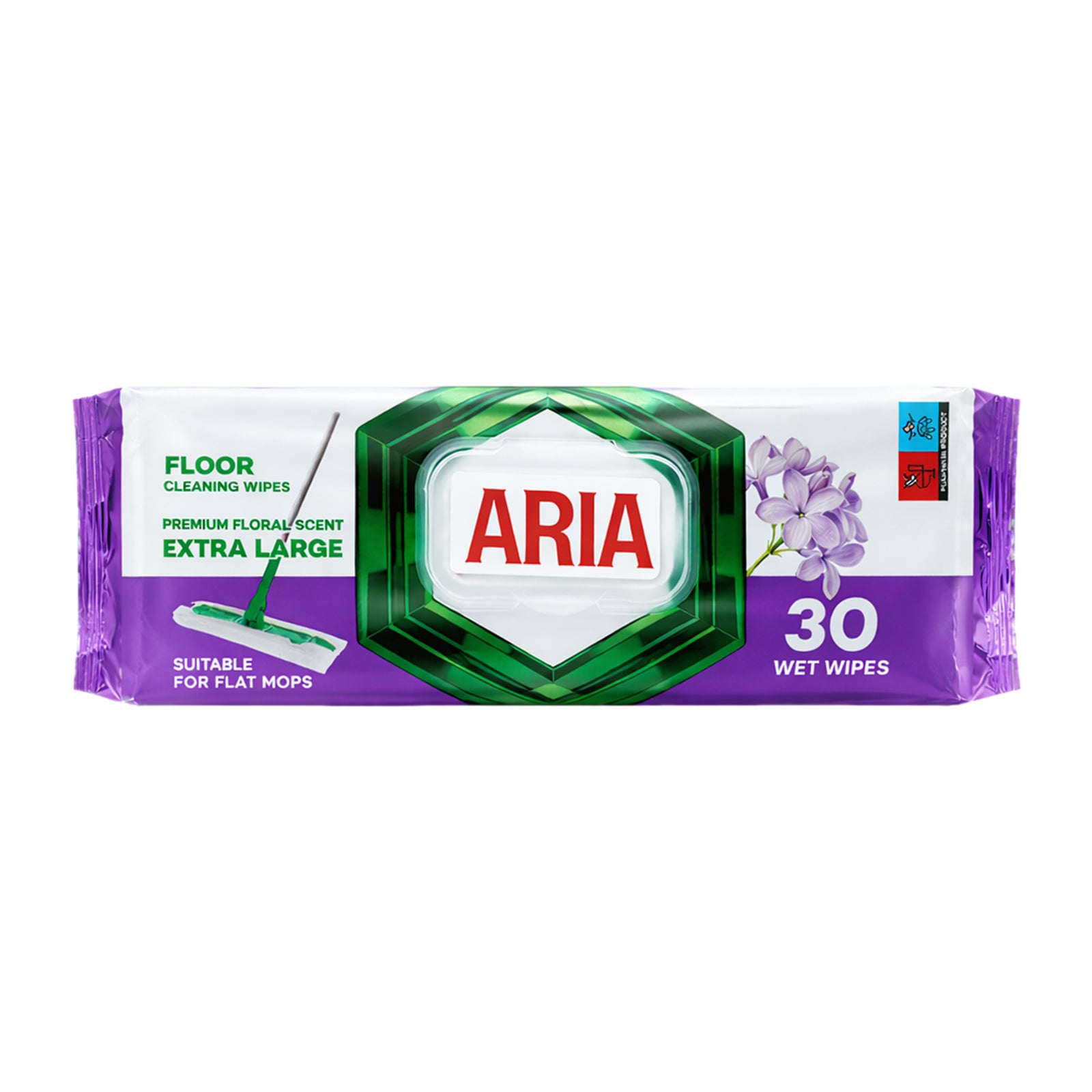 Aria Xl Floor Wipes 30