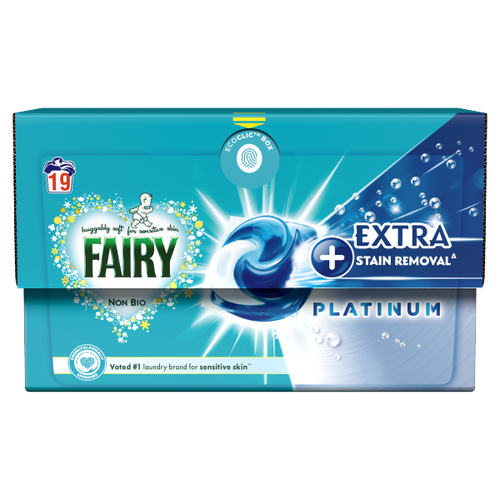 FAIRY PODS PLATINUM NON BIO SENSITI 19 WAS