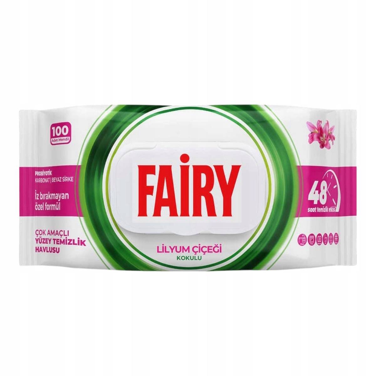 FAIRY WIPES 100'S LILYUM