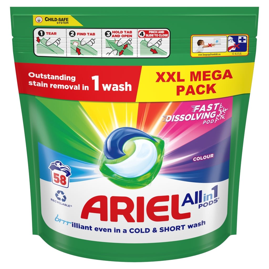 ARIEL PODS COLOUR 58S (G)                         58CT      2 2