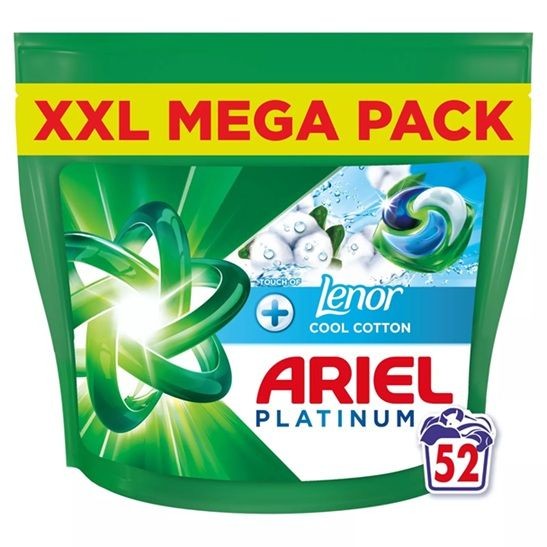 ARIEL PODS + PLATINUM COOL COTTON 52S(D) 52CT