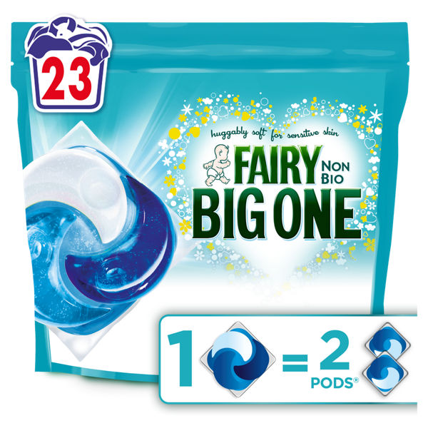 FAIRY NON BIO 23 PODS 'THE BIG ONE' SENSITIVE SKIN