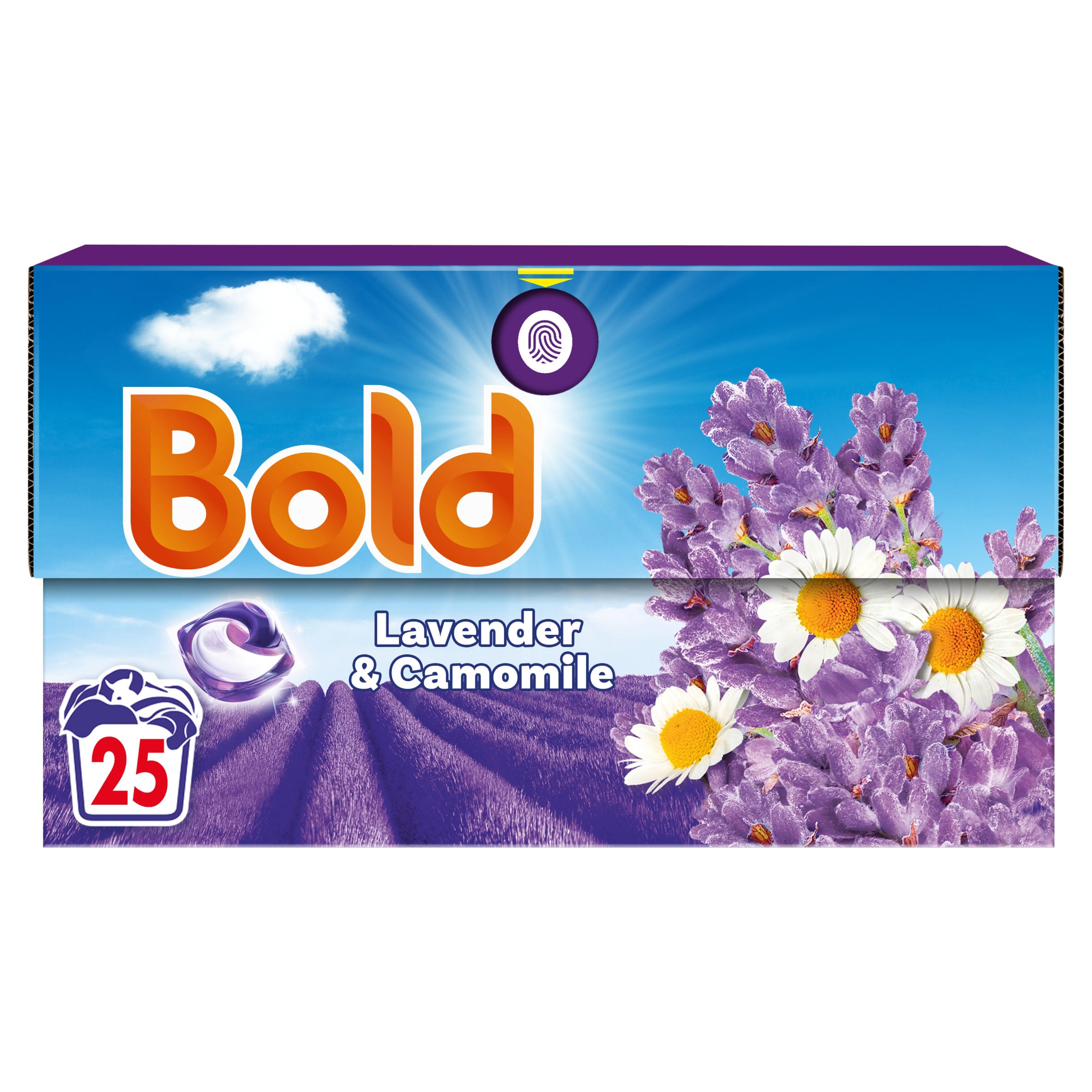 BOLD ALL IN 1 PODS LAVENDER & CAMOM 25''S
