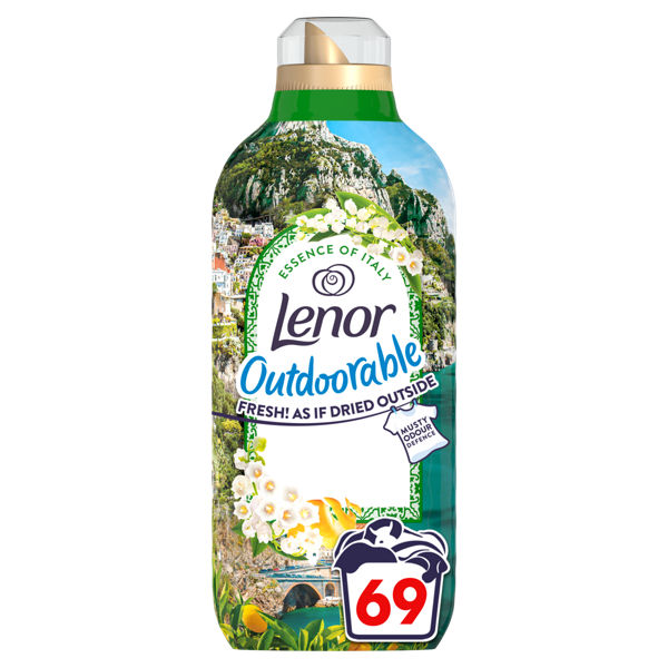 LENOR FABRIC CONDITIONER OUTDOORABLES AMALFI 69W 966ML