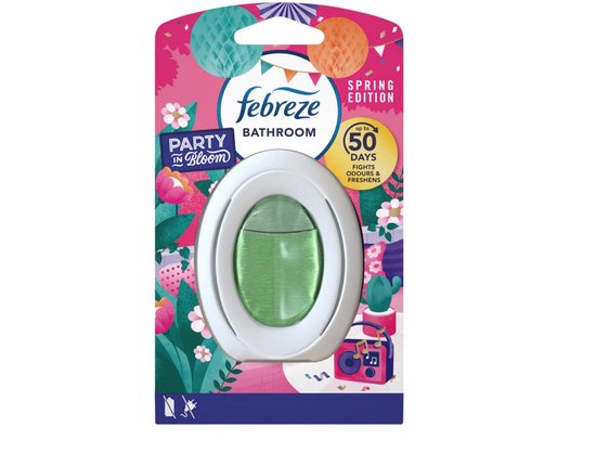 FEBREZE BATHROOM AIR FRESHENER PARTY IN BLOOM (C) 7.5ML