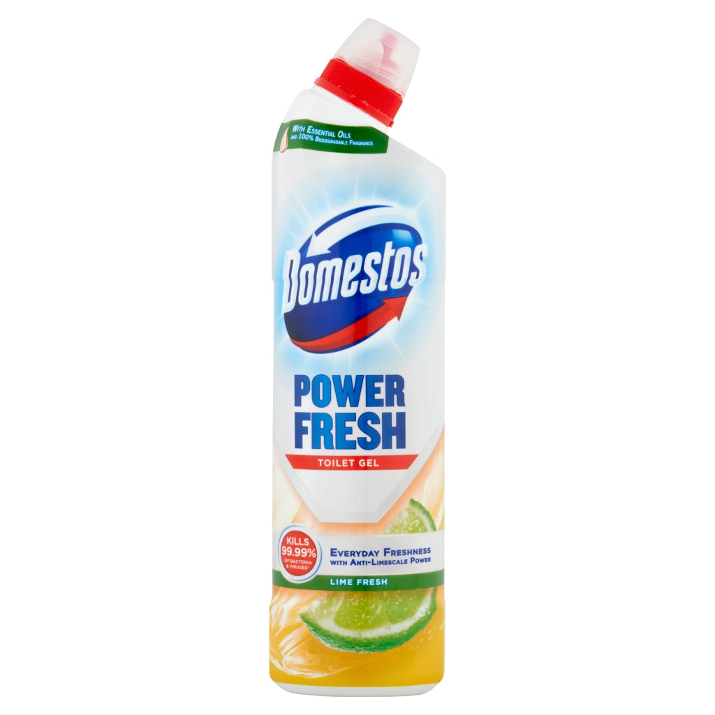 DOMESTOS POWER FRESH TOILET GEL LIME 750ML
