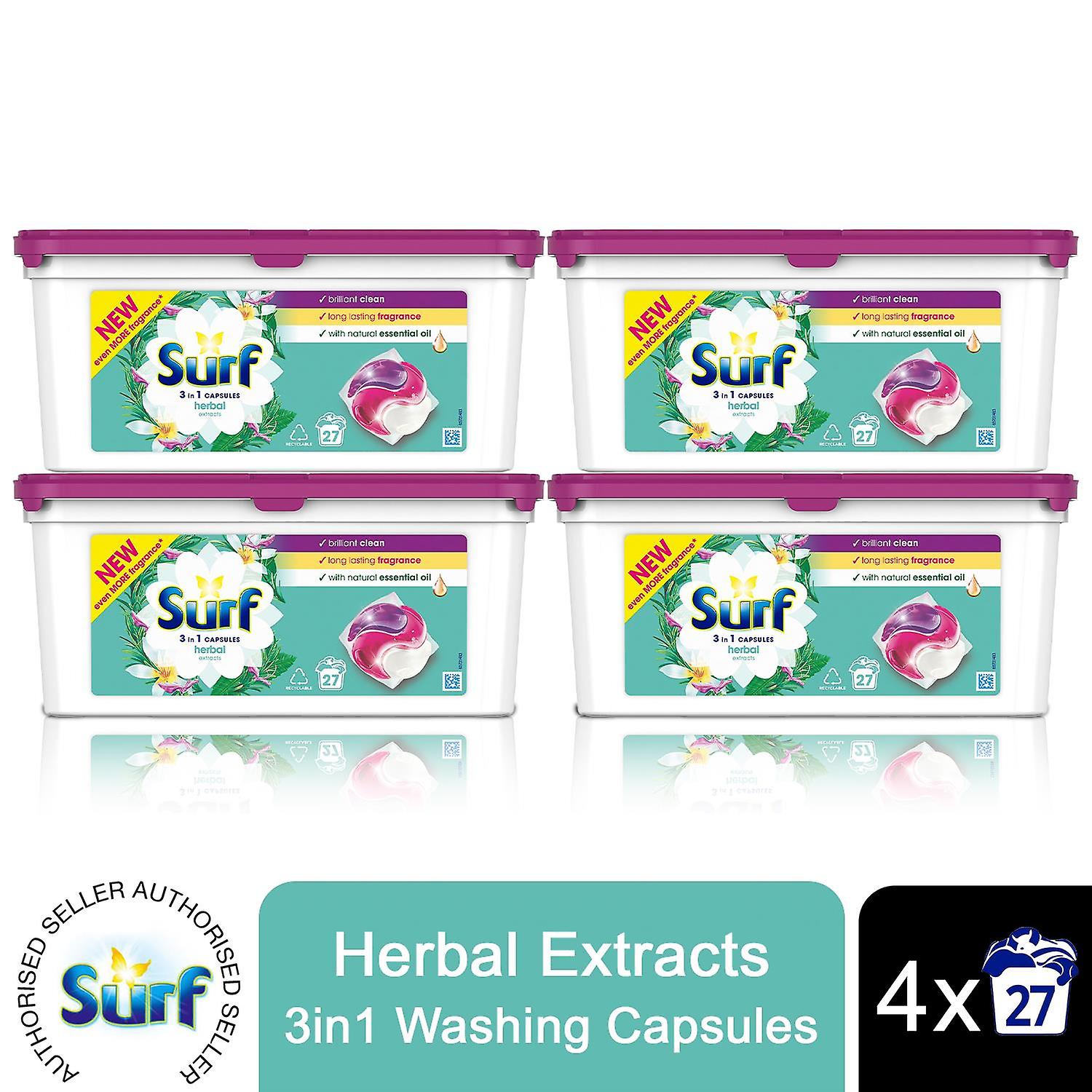 SURF 3IN1 CAPS HERBAL EXTRACTS (C) 27''S