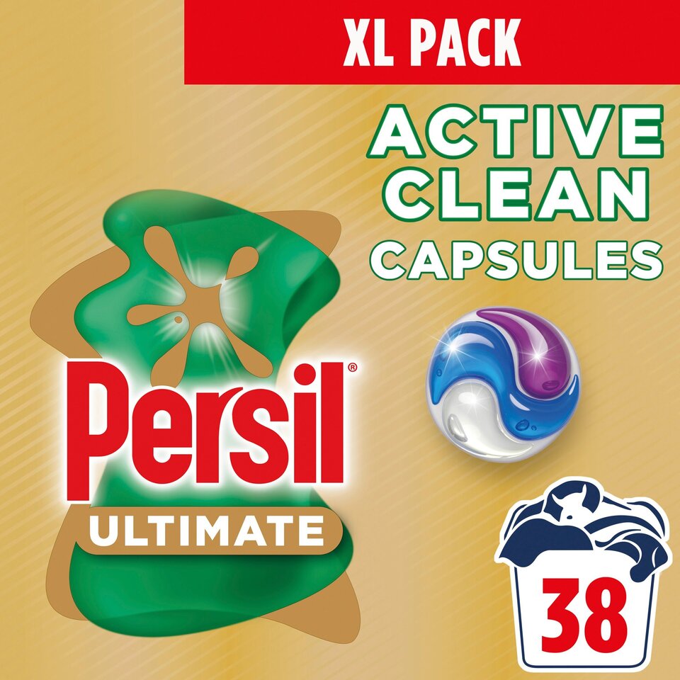PERSIL ULTIMATE CAPSULES ACTIVE CLE 38''S