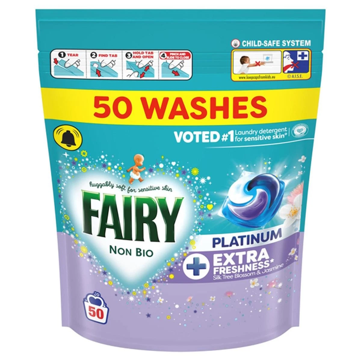 FAIRY NON BIO PLATINUM SILK TREE BL 50''S