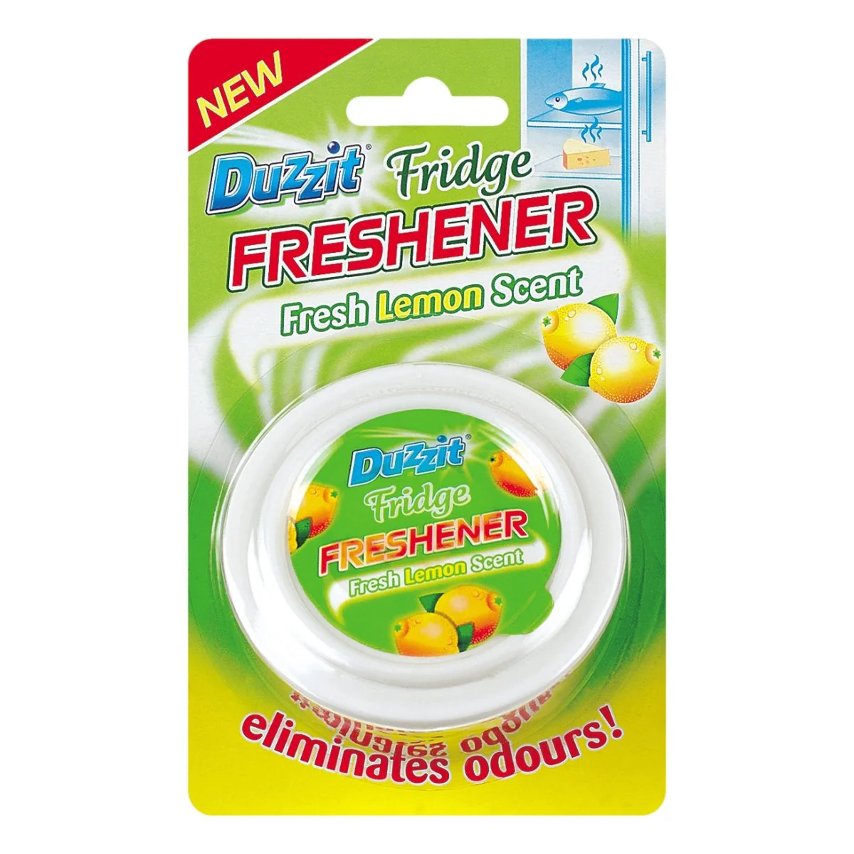 DUZZIT FRIDGE FRESH OVAL LEMON CLIP STRIP(R)