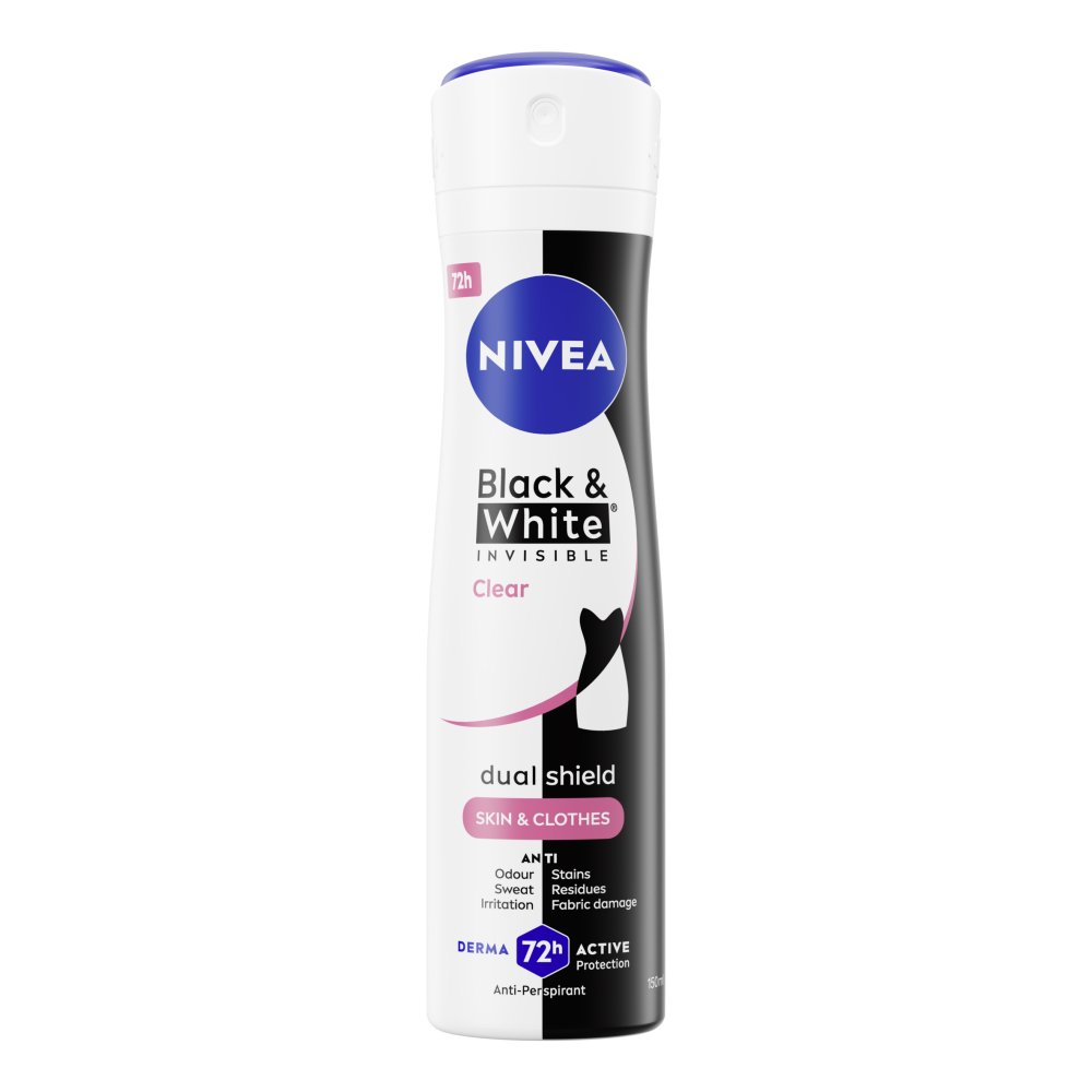 Nivea Black & White womens 150ml