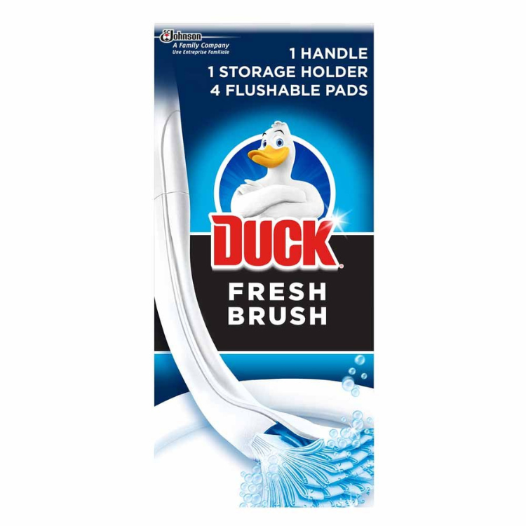 Duck Fresh Brush Toilet Cleaning System – Starter Kit