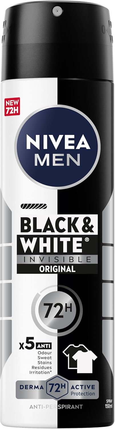 Nivea Black & White Men 150ml